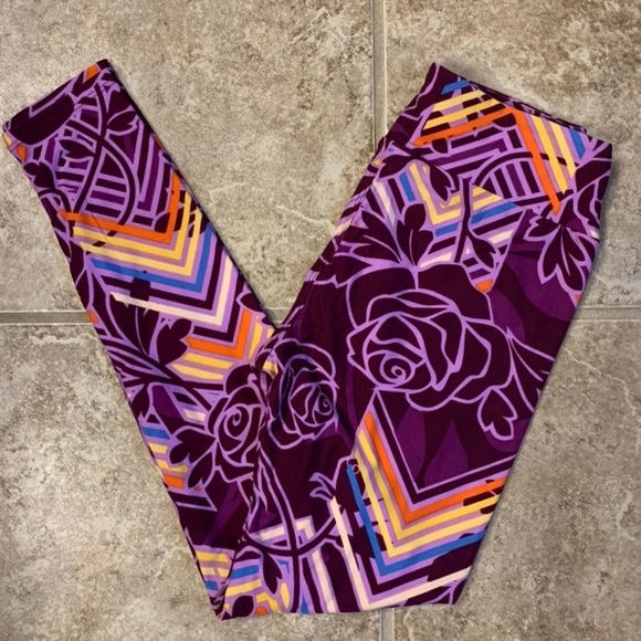 Lularoe beauty and the beast leggings - Picture 1 of 4